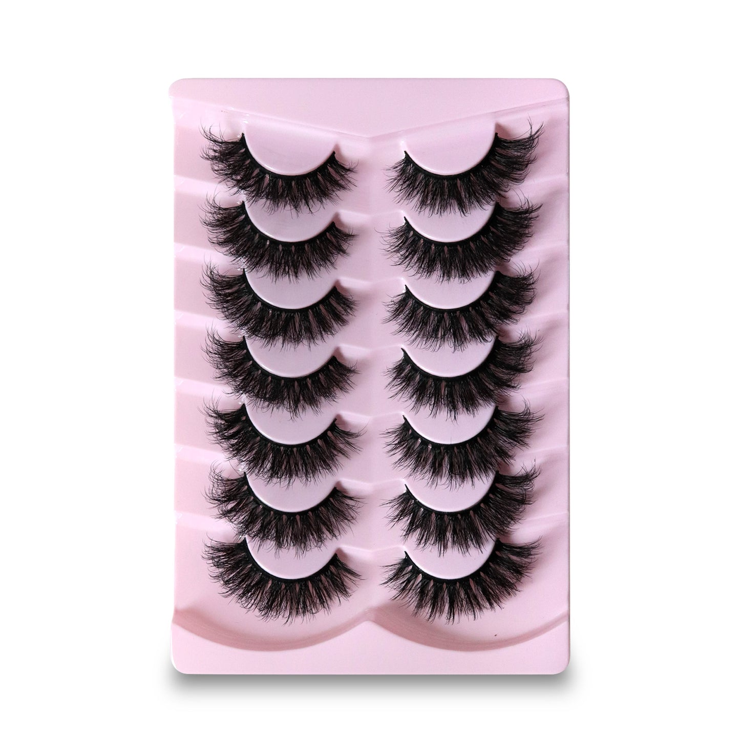 7 Pairs Extensions Strip Lashes