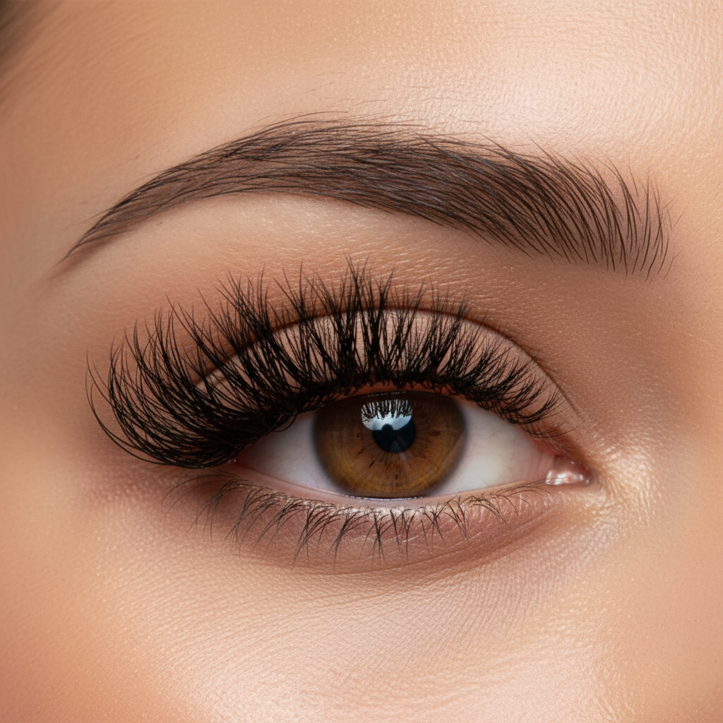 1 Pairs Extensions Strip Lashes