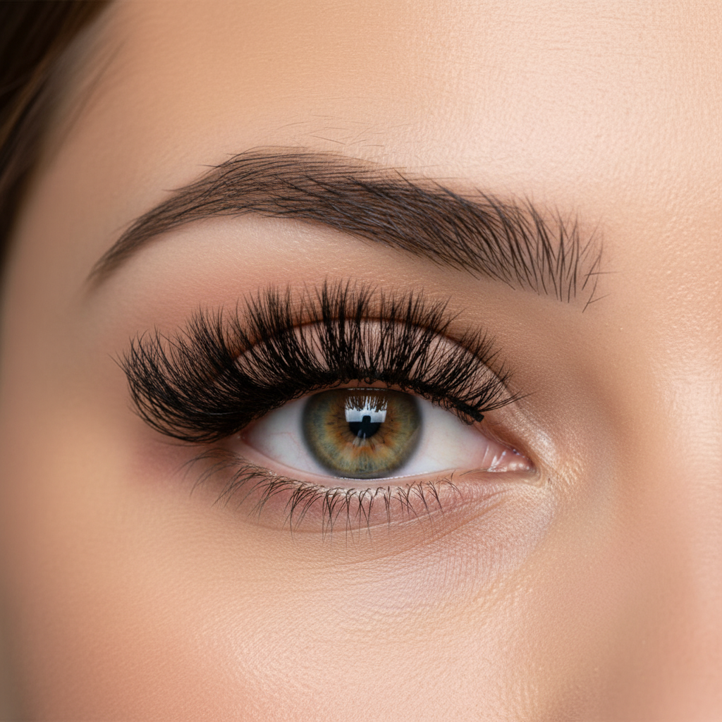 1 Pairs Extensions Strip Lashes