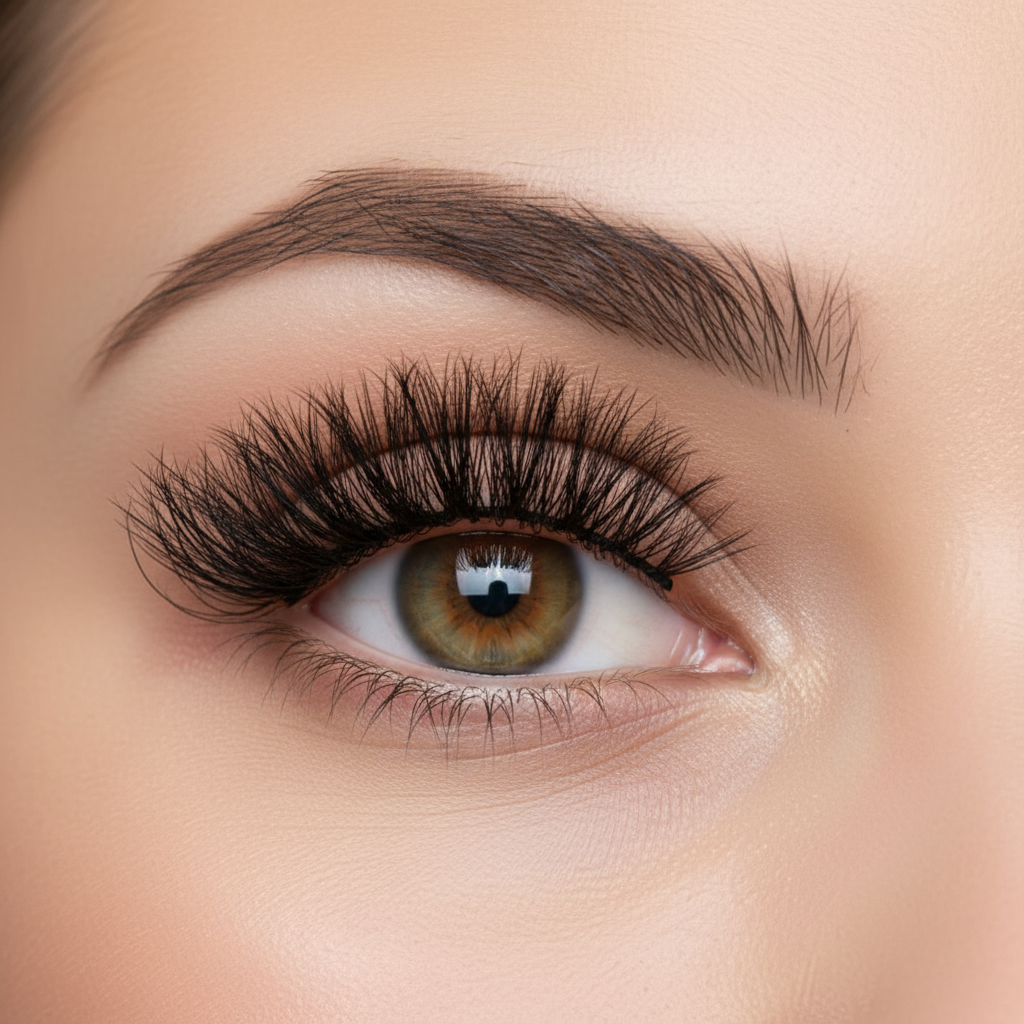 1 Pairs Extensions Strip Lashes