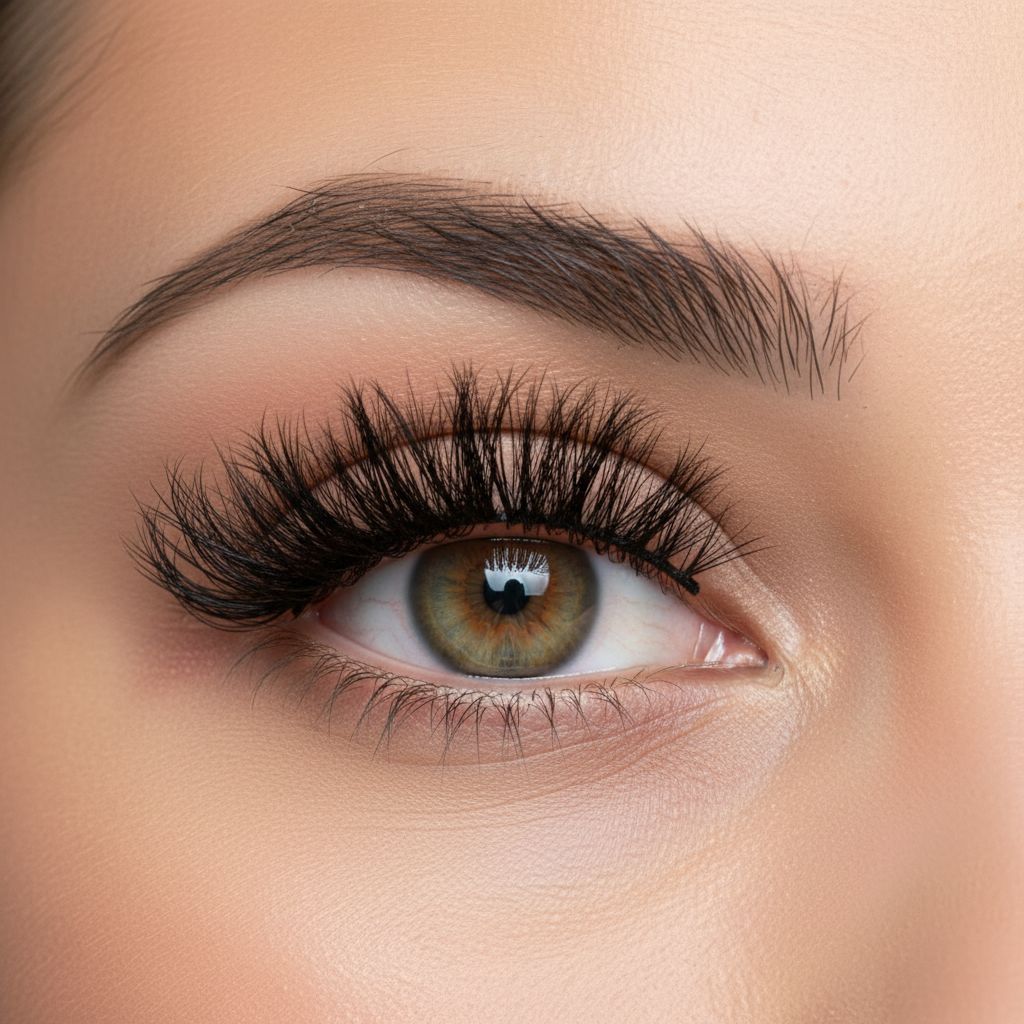 1 Pairs Extensions Strip Lashes