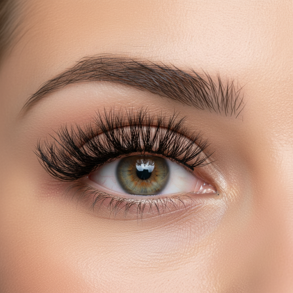 1 Pairs Extensions Strip Lashes