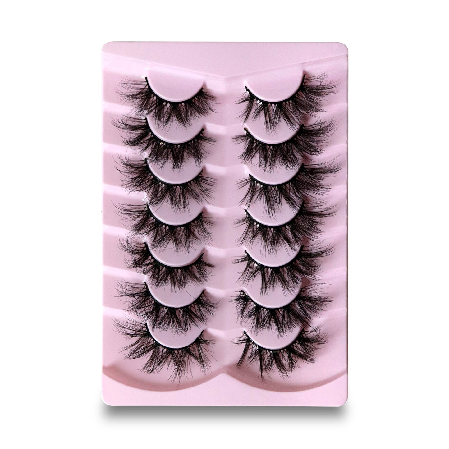 7 Pairs Extensions Strip Lashes