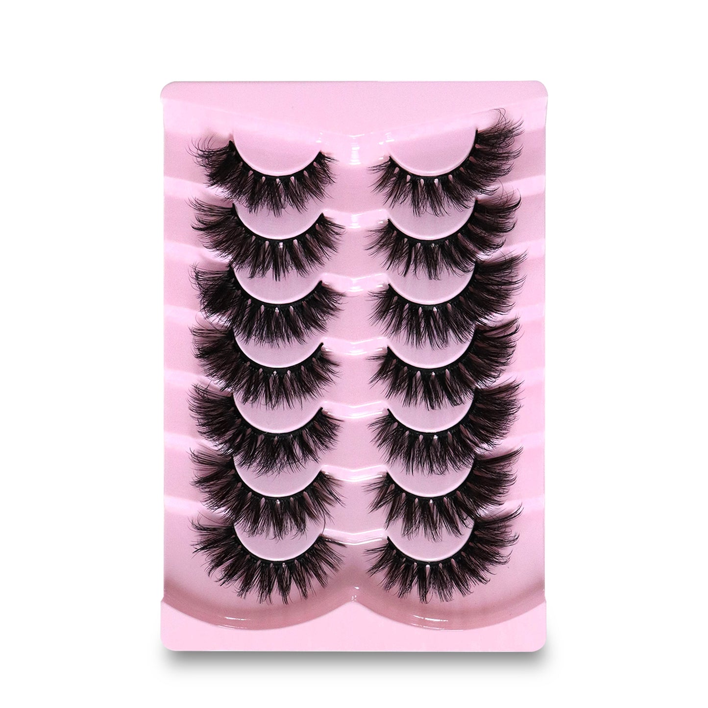 7 Pairs Extensions Strip Lashes