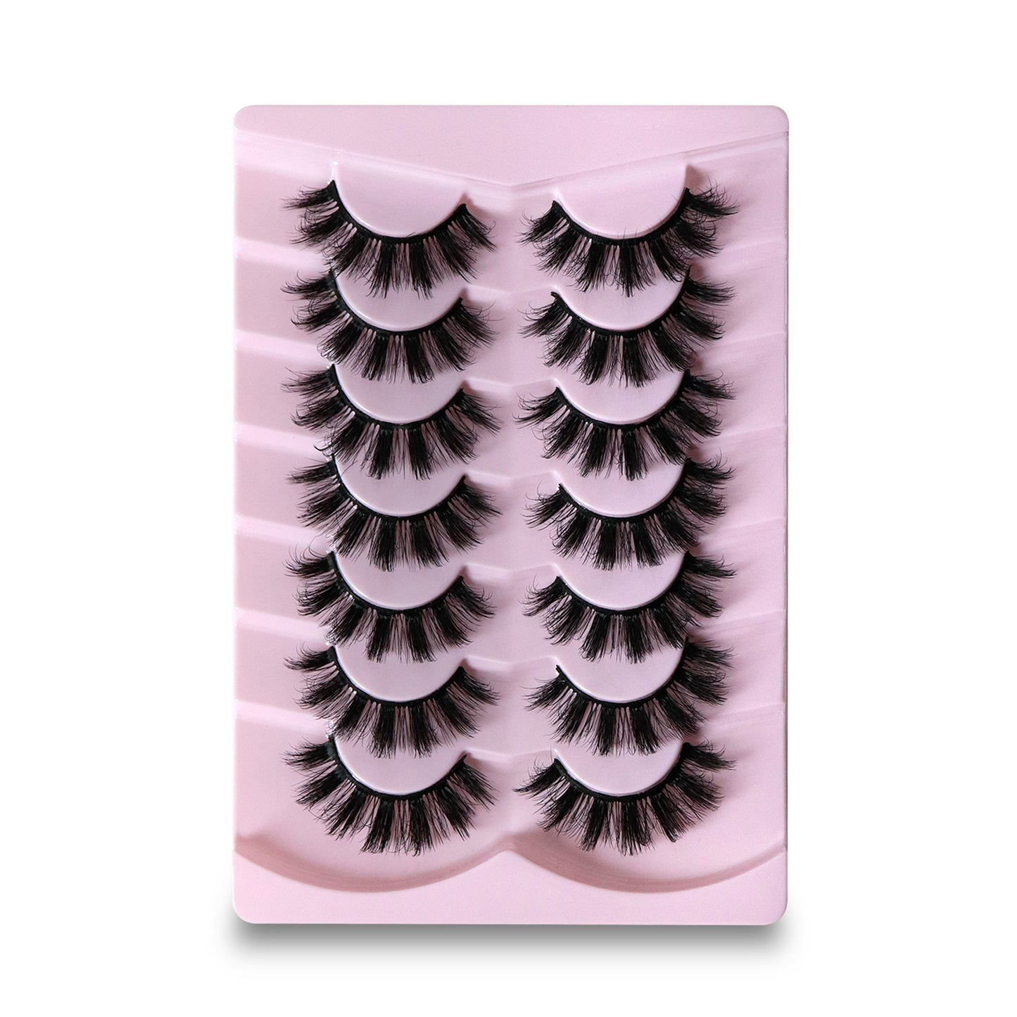 7 Pairs Extensions Strip Lashes