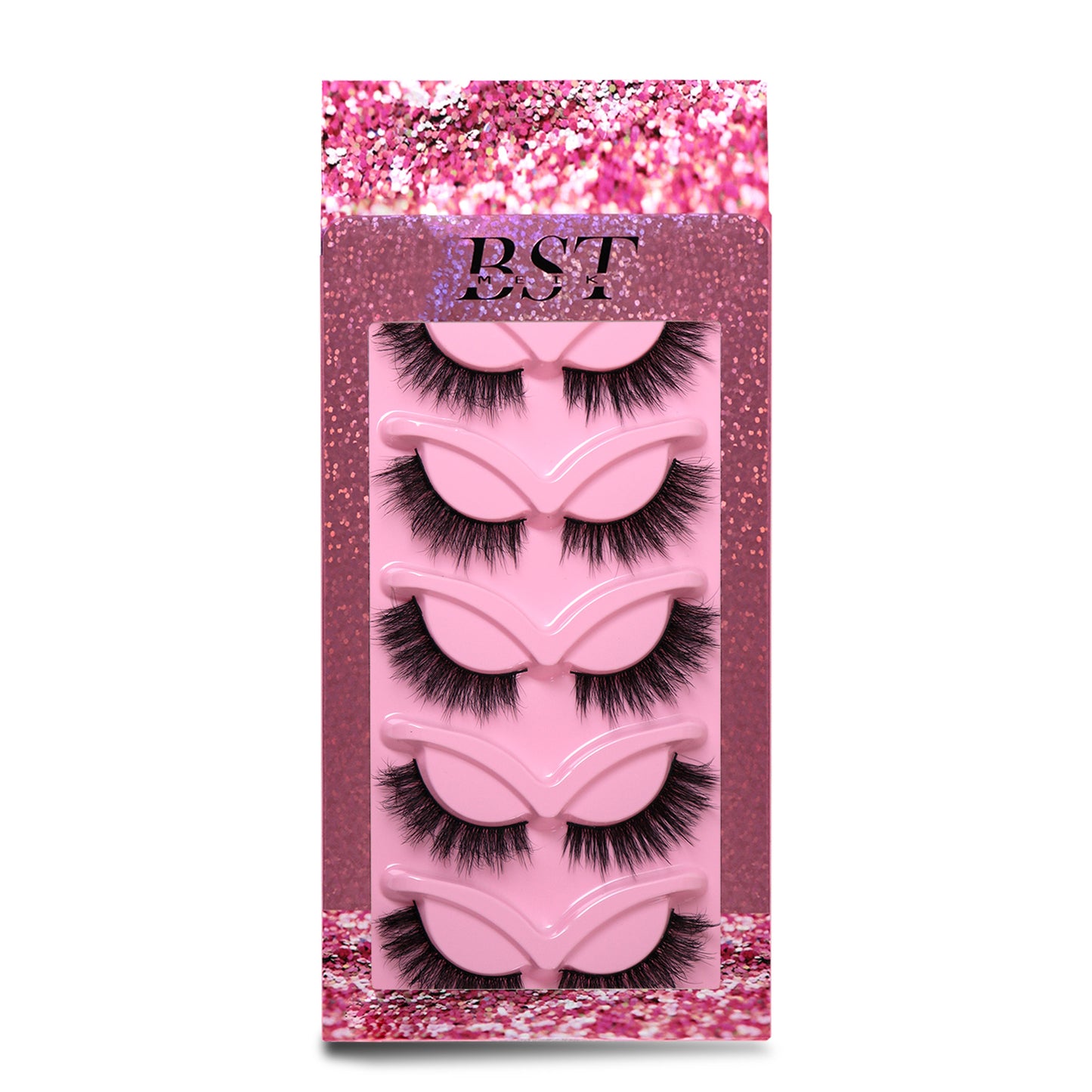 5 Pairs Extensions Strip Lashes