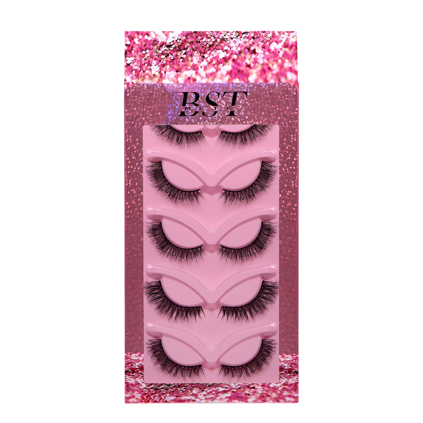 5 Pairs Extensions Strip Lashes