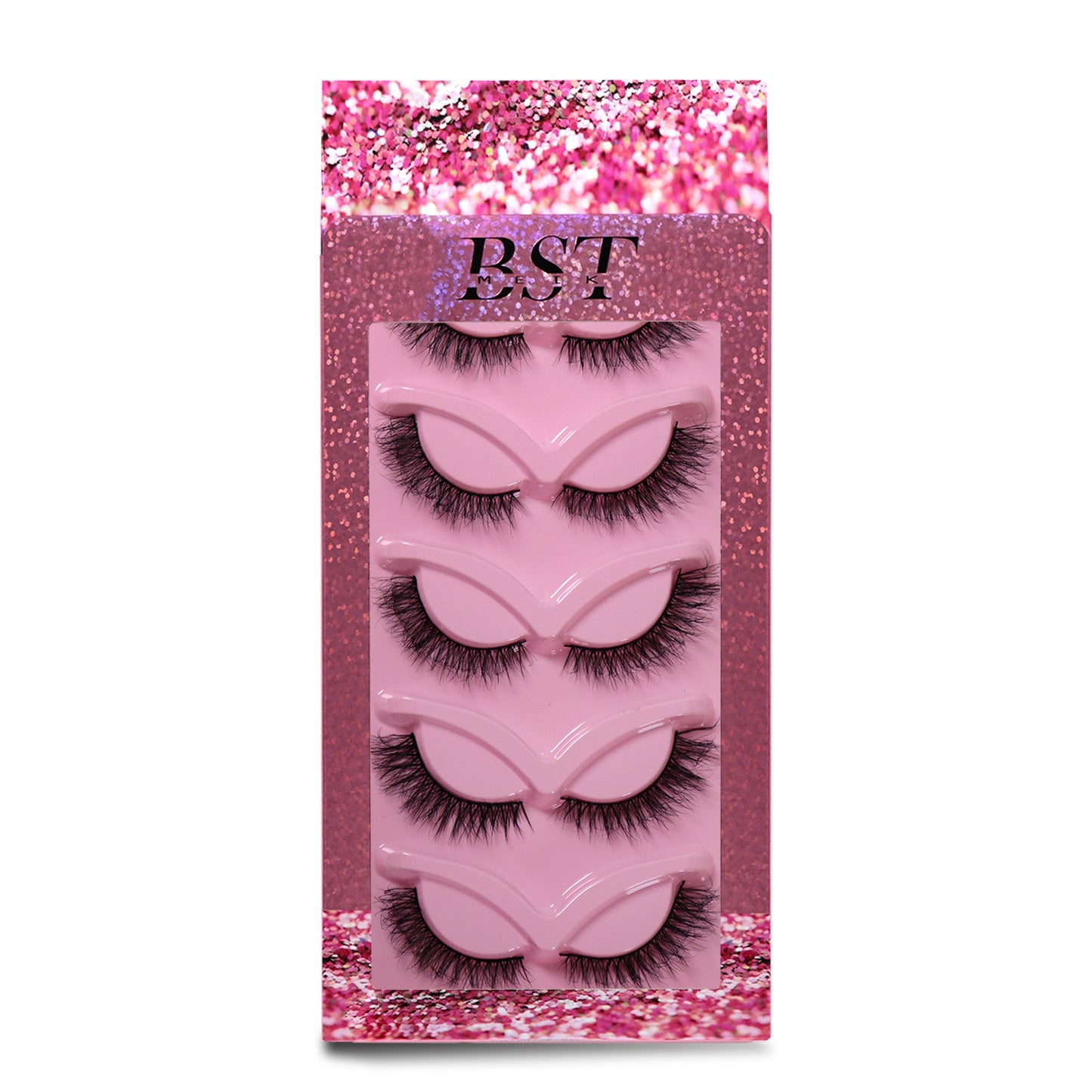 5 Pairs Extensions Strip Lashes
