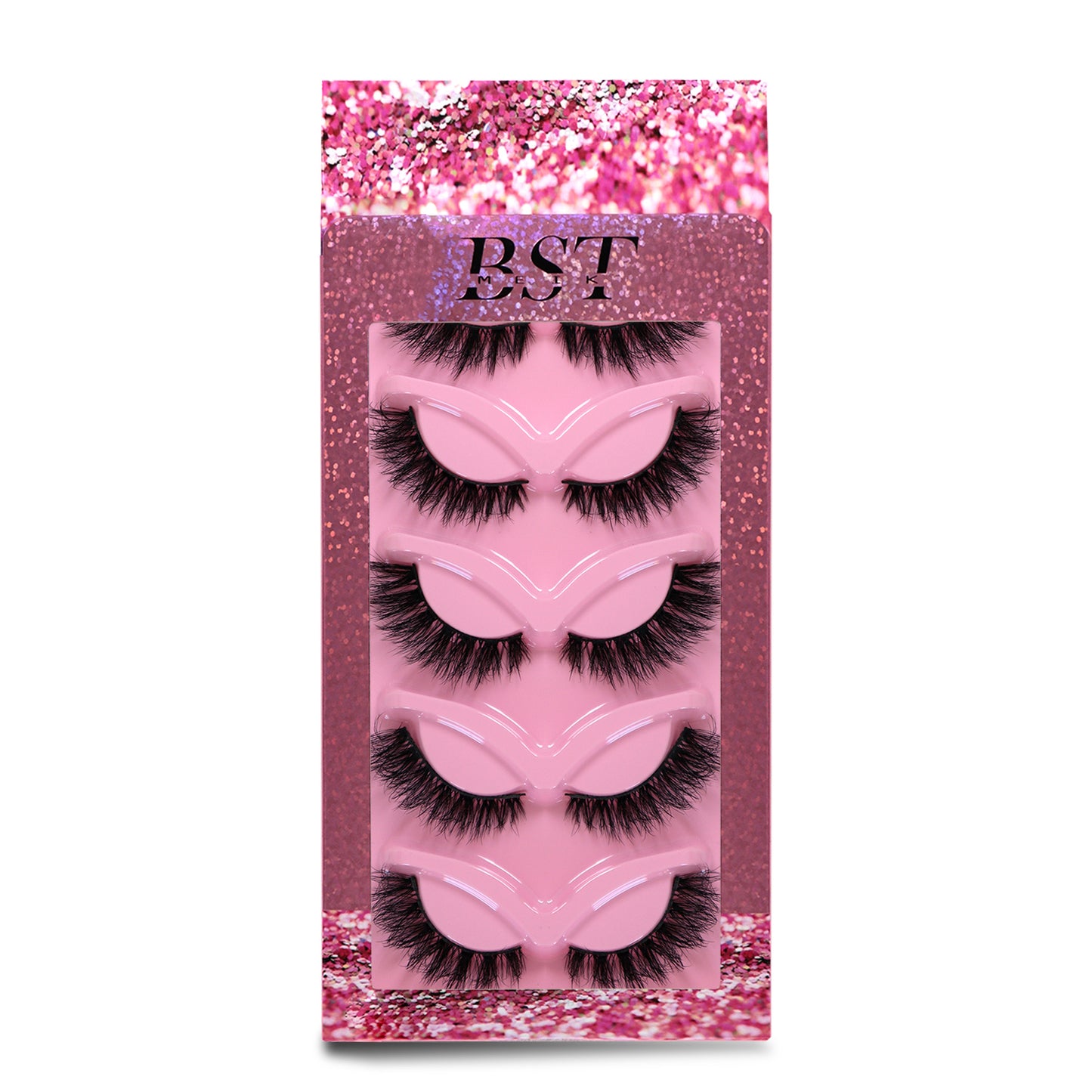 5 Pairs Extensions Strip Lashes